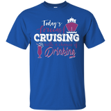 Today's Forecast Cruising with a Chance of Drinking T-Shirt_Black