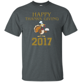 Happy Thanksgiving Tshirt Novelty Shirt_black