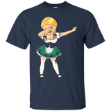 Sexy Beer Waitress Dabbing Blonde Funny Oktoberfest T-Shirt_Black