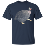 Cute Pet Pearl Guinea Fowl Keet Guineafowl Guineas T-shirt_black