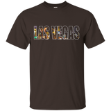 Straight Outta Las Vegas Skyline T-shirt_Black