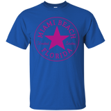 MIAMI BEACH - FLORIDA United States USA T-Shirt Relaxed Fit_Black