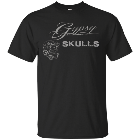 Womens Gypsy Skulls Dart Team Graphic T-Shirt (Ladies)_Black