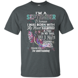 I'm September Woman T-shirt, Colorful Coolest Bday Gift 2017