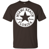 MIAMI BEACH - FLORIDA - United States USA T-Shirt_Black