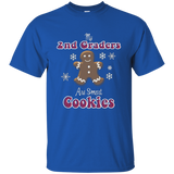 2nd Grade Teacher Tee My 1st Graders Are Smart Cookies_black=