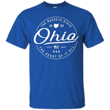 Ohio T-Shirt, US State Travel Vacation Shirts OH USA Tees_Black