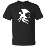 Halloween Champion Fly Monkey Flying Funny Symbol T-shirt_black=