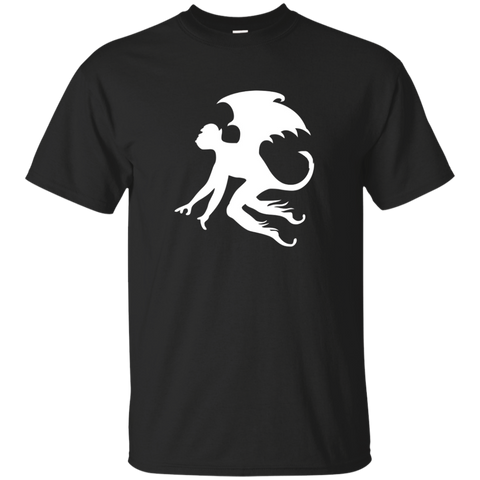 Halloween Champion Fly Monkey Flying Funny Symbol T-shirt_black=