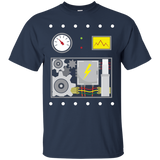 Robot Costume Halloween T-Shirt For Robot Fans, Men, Kids_Black