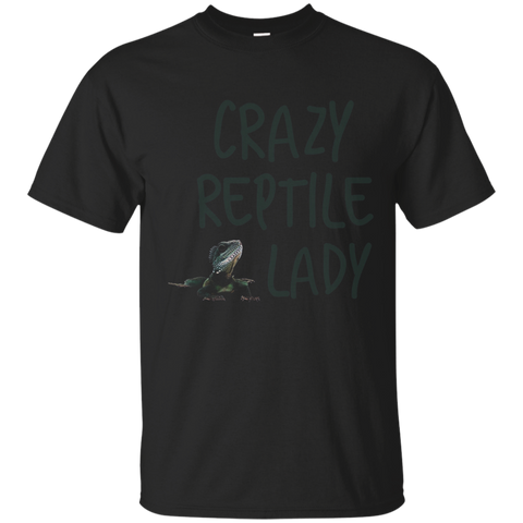 Reptile Shirt Crazy Reptile Lady Shirt_Navy