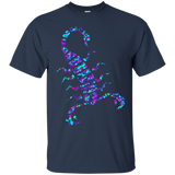 Edm Electronic Dance Techno Neon Scorpion Rave T-shirt_black=