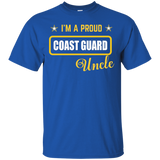 I'm A Proud Coast Guard Uncle T-shirt