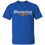 Oktoberfest Beer Festival T Shirt Classic german flag design_Black