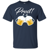 Oktoberfest Prost T-Shirt - Cheers in German - Drinking Gift_Black