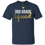 Third Grade Squad Shirt for 3rd Graders & 3rd Grade Teachers_Black