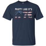 Party Like It's 1776 American T-Shirt_Black