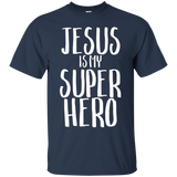 Jesus Is My Super Hero Christian Funny Shirt