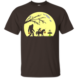 Trick Or Treat Halloween Silhouette T Shirt_black=