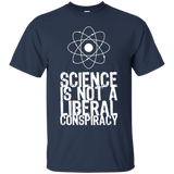 Science Is Not A Liberal Conspiracy T-shirt_Black