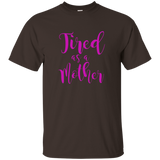 OFFICIAL Tired As A Mother T Shirt For All Ages_Black