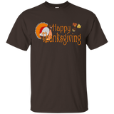 Happy Thanksgiving T Shirt_black