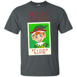 But First Let Me Take A Selfie Shirt Funny Elfie Christmas T_black=