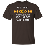 WEISER IDAHO Solar Eclipse Souvenir Gift T Shirt_Black