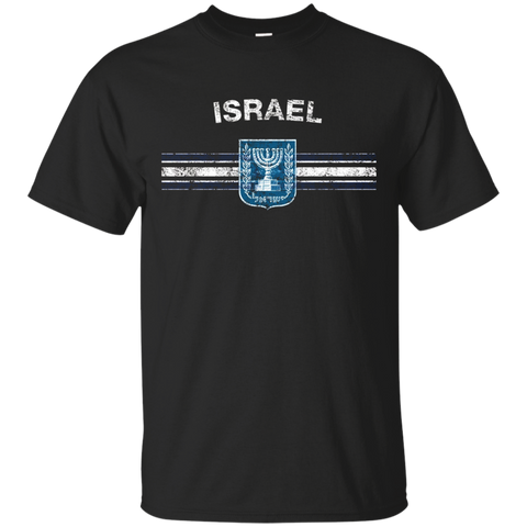 Israeli Flag Shirt - Israeli Emblem & Israel Flag Shirt
