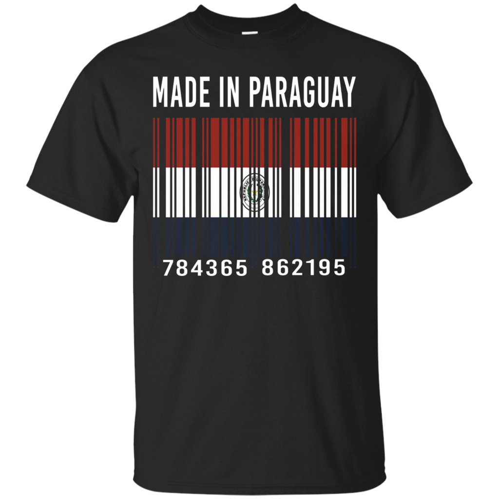 Paraguay Barcode T-Shirt_Black