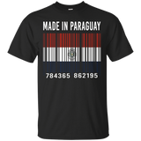 Paraguay Barcode T-Shirt_Black