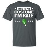 This is My Kale Costume Easy Family Halloween T-Shirt_Black