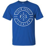 Palm Coast Florida T Shirt FL Emblem Souvenir_Black