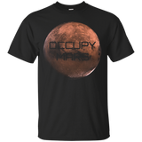 Occupy Mars Funny Science - Men Women T Shirt_Black