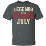 Legends Are Born In July T-shirt - Birthday Tshirt