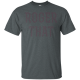 Roger That Message Received Will Do Yep Radio Fun T-shirt_Black