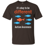 It's Okay To Be Different Autism Awareness T-shirt