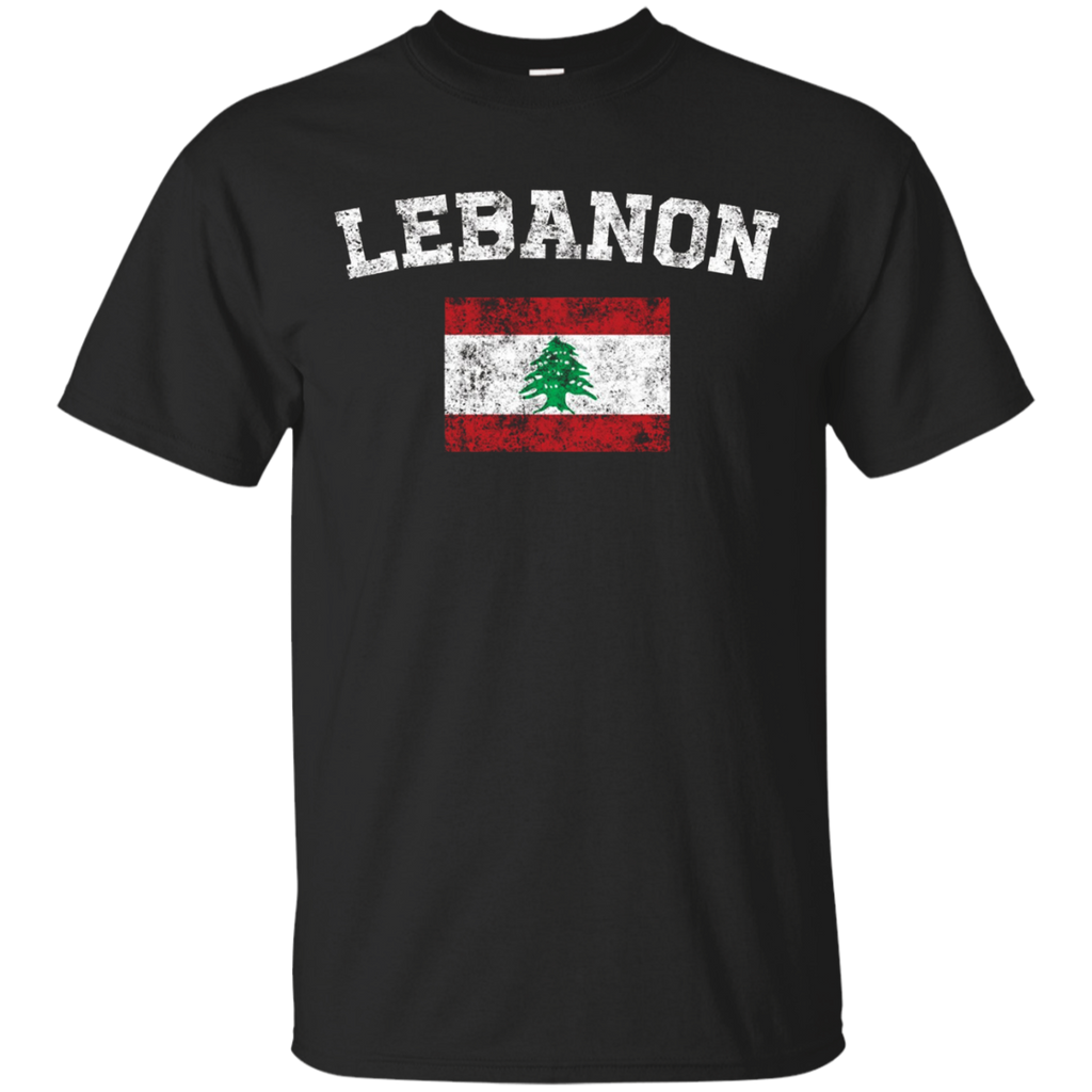 Lebanese Flag Shirt - Vintage Lebanon