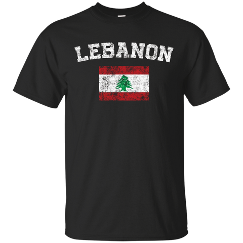 Lebanese Flag Shirt - Vintage Lebanon