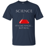 Science Is Like Magic T Shirt For Men Or Women_Navy