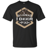 Deer Hunting Season T-shirt I Deer You_black=