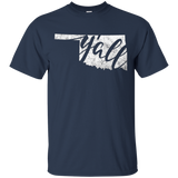 Oklahoma shirt for women or men Oklahoma y'all t-shirt_Black