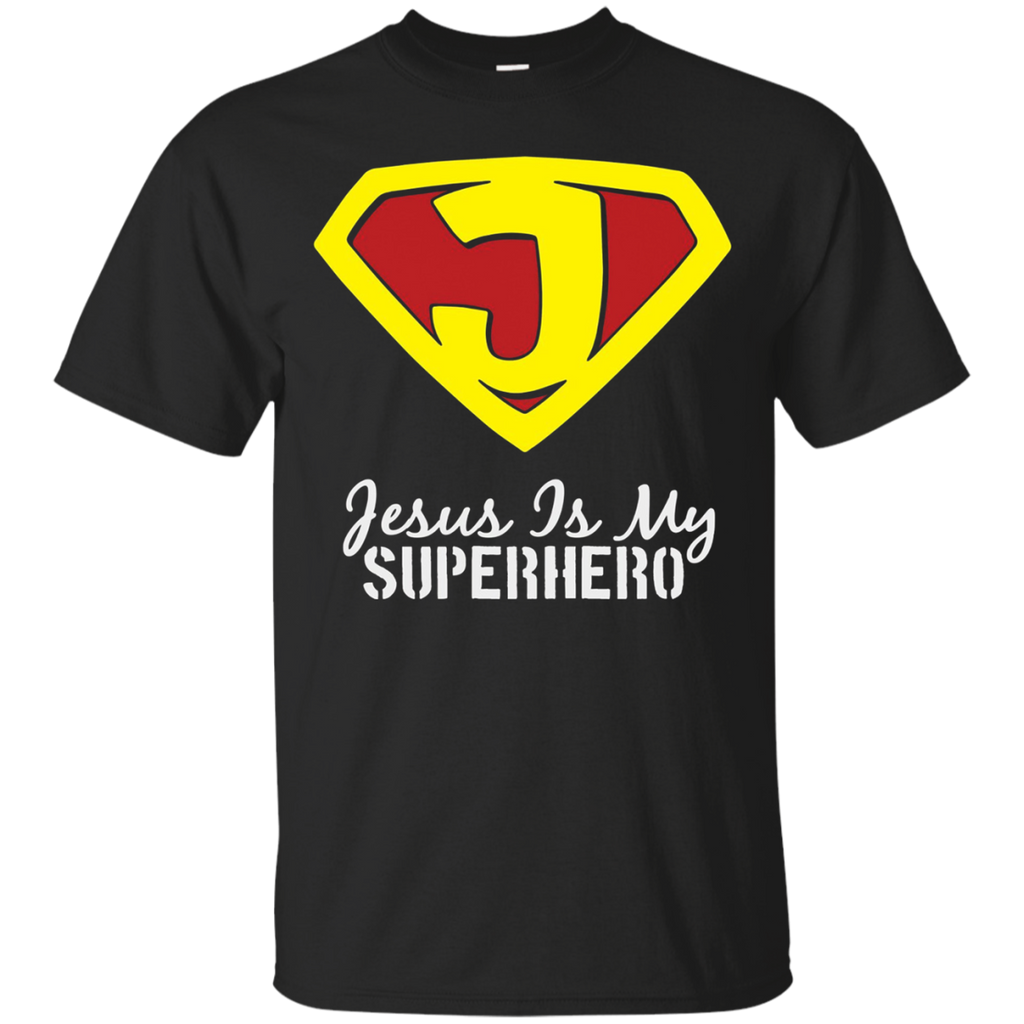 Jesus Is My Superhero Christian Bible Scripture Hero