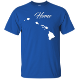 Hawaii Is My Home T-shirt - I Love Hawaii Shirt Gift_black