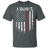 I Don't Kneel Usa Flag T-shirt_black=