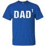 Mens Father's Day Shirt Dad To The First Power Shirt_black=