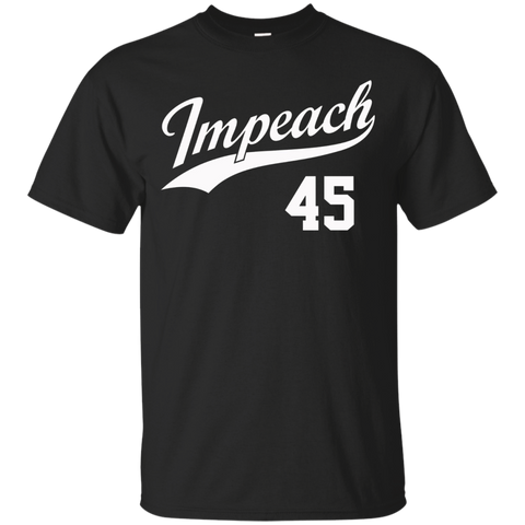 Team Impeach 45 - Impeach Trump T-Shirt_Black