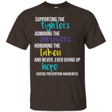 Suicide Prevention Awareness T-Shirt_Black