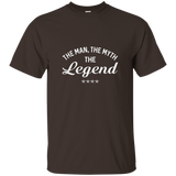 The Man The Myth The Legend T-shirt For Extraordinary Men_black