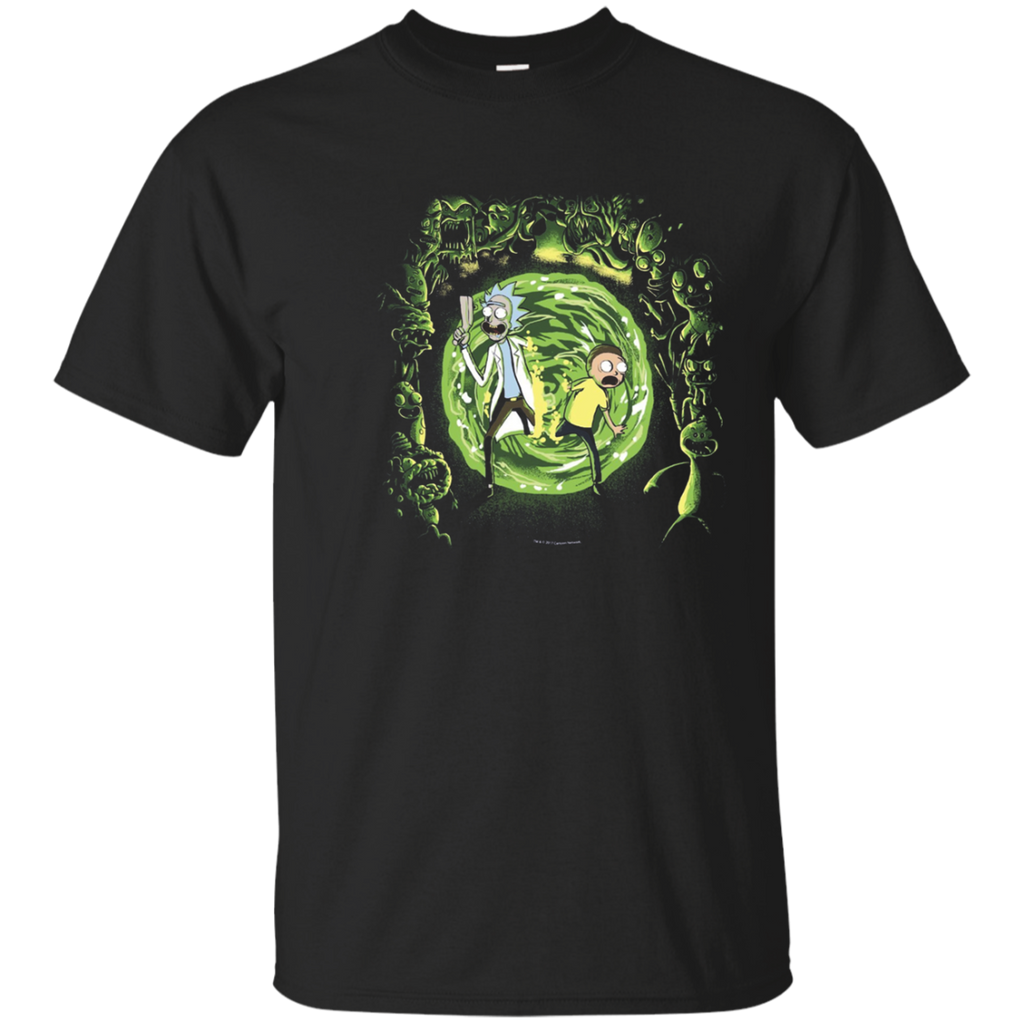 Rick & Morty Portal And The Monsters_Navy